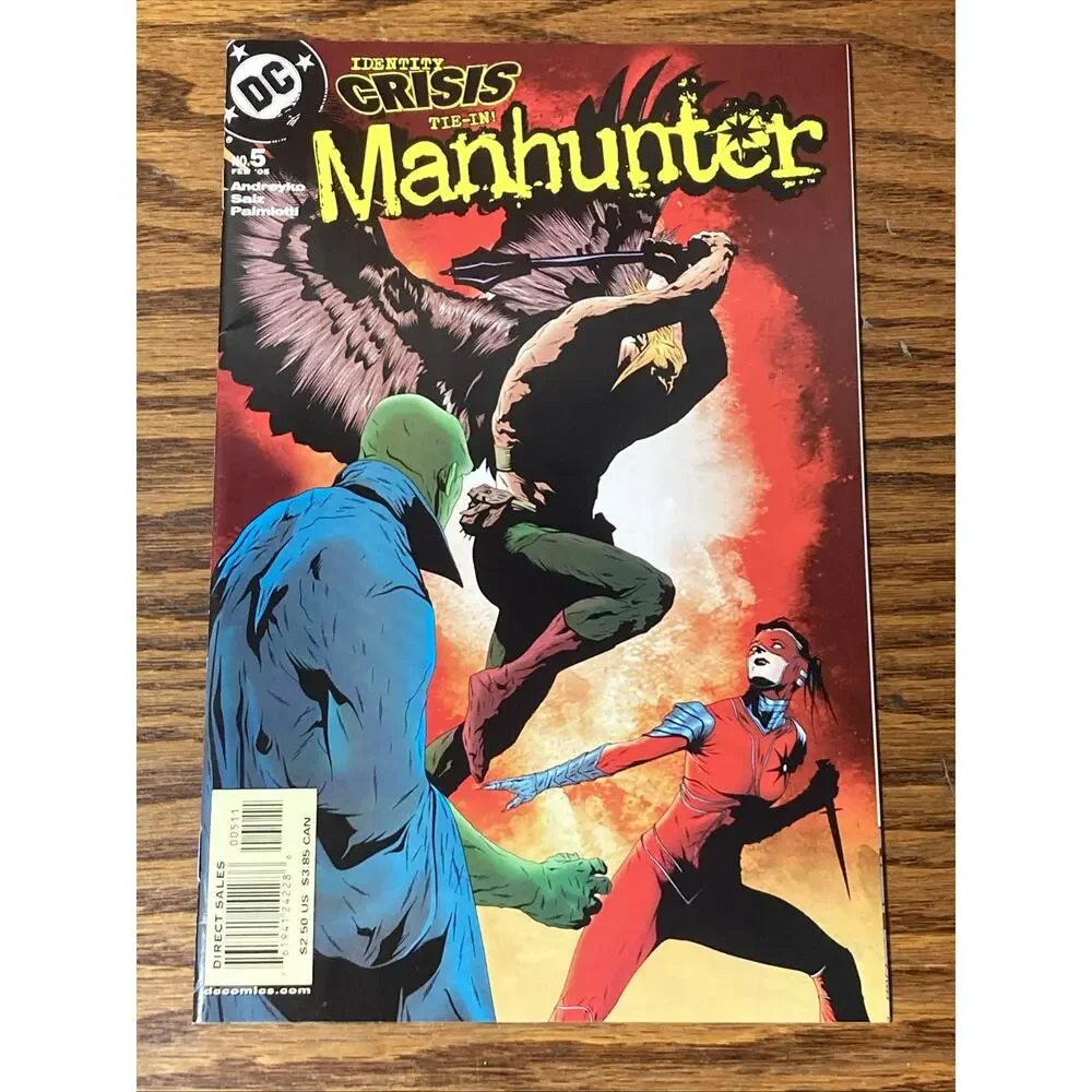 Manhunter DC Identity Crises Tie-In Comic Book